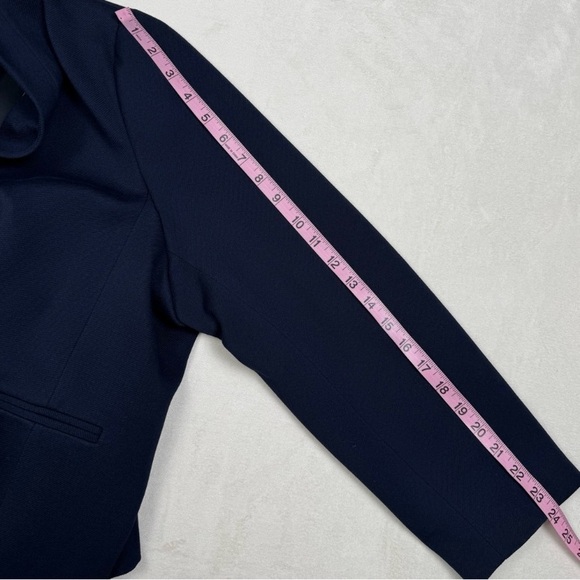 J. Crew Going Out Blazer Stretch Twill Navy Blue - Picture 7 of 10